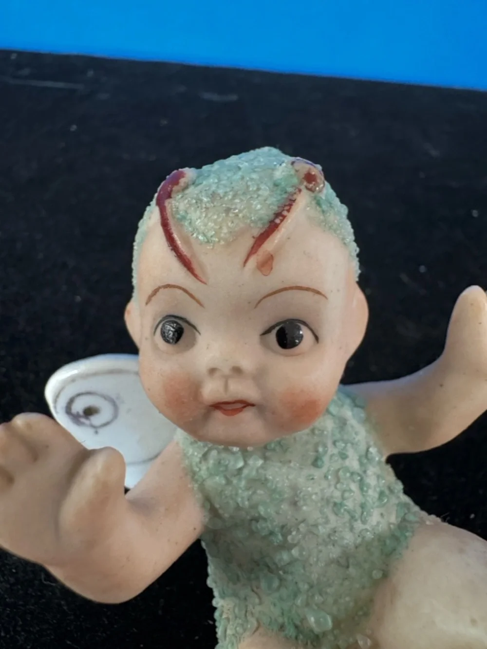 Vintage Sugared Pixie Figurines – PICO Japan, 1950s